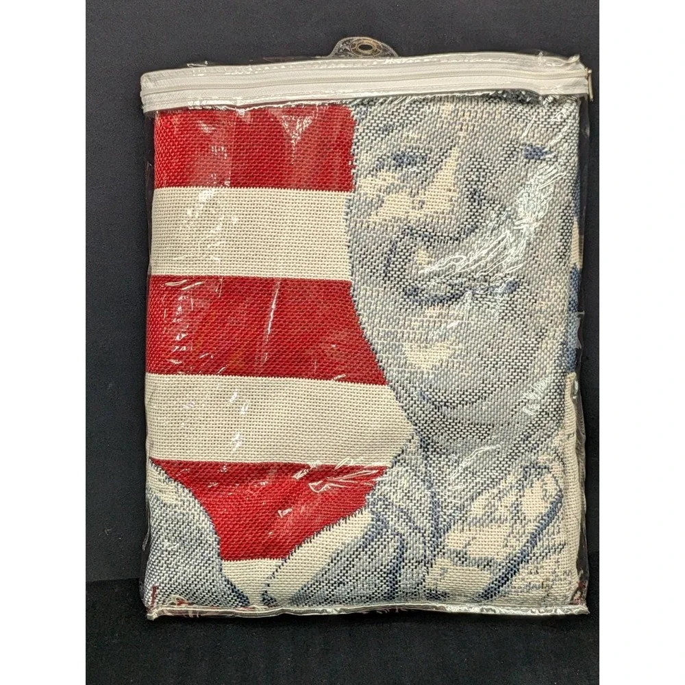 Wal-Mart Sam & Bud Woven Jacquard Throw NEW 50